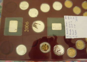 Niepełny 2006 rok monet wydanych przez NBP