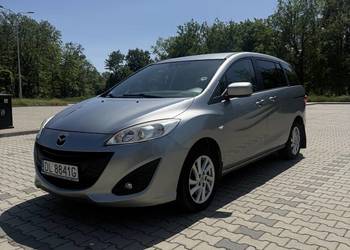 Sprzedam Mazda 5 (2011) — 1.6 Diesel, 187 tys. km. Klimatronic, Tempomat. P
