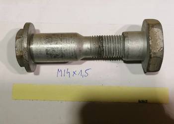 śruba kołnierzowa zawieszenia z nakrętką M14x1.5 Peugeot-Citroen