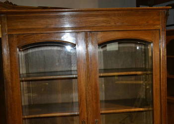 witryna secesyjna . fazy .dąb