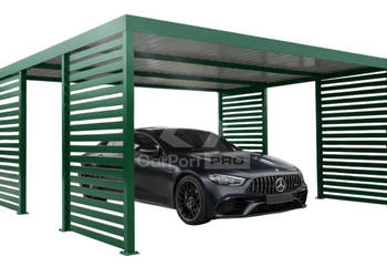 CarPort PREMIUM - wiata samochodowa 5x5 dodatkowa zabudowa CP171