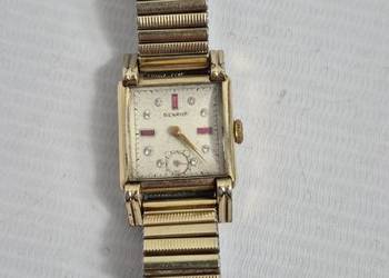 Kolekcjonerski zegarek BENRUS | Vintage lata 40/50 | Sprawny | Unikatowa ta