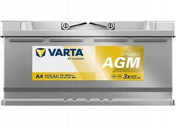 Akumulator Varta AGM 12V 105Ah 950A START STOP A4