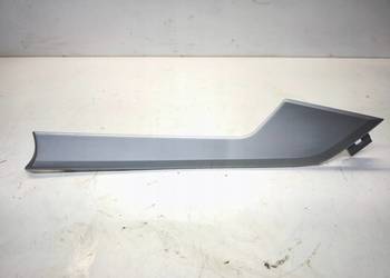 LISTWA DEKOR DRZWI PRAWY PRZÓD AUDI A4 B9 LIFT 8W0867410AG SZARY GŁADKI
