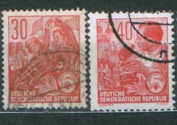 Zn. NRD Mi 414 - 6, 8, 9, 21 kas 1953