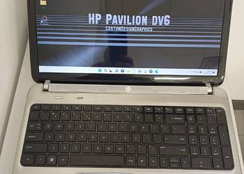 Śliczny HP Pavilion DV6 - cpu-i5 / ssd-240gb / ram-8gb / win11