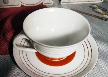 Filiżanka Porcelanowa z CHIN ze spodkiem Vintage