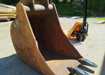 Łyżka podsiębierna do koparki 60cm z zębami koparka cat atlas jcb case
