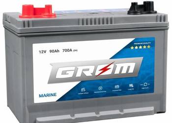 Akumulator  12V 90Ah 700A EN GROM MARINE