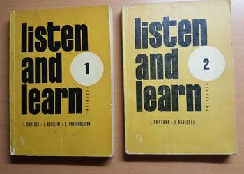 Listen and learn, cz. 1 i 2, KURS języka angielskiego