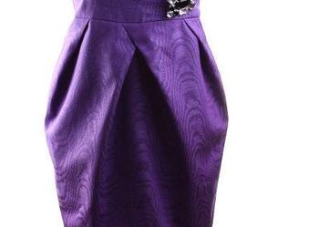 Fioletowa sukienka TULIPAN NEW LOOK 42