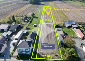 Działka budowlana w Lachówce Dużej gmina Zalesie