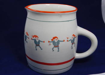 Dzban z ceramiki Uppsala Ekeby Gefle nr 8	Fiaf