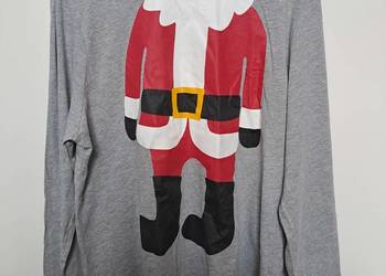 Koszulka męska z motywem mikołaja tułów mikołaja