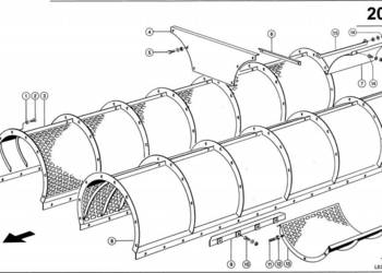 Claas Lexion 580 KOSZ ODDZIELANIA 0007564890 (Płaszcz oddzielania)