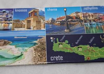 Magnes na lodówkę, Kreta, Crete, 12x5,4cm (Kolekcje, magnesy)