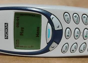 NOKIA 3330 NHM-6 nowa bateria bez simlocka + Ładowarka b.dobry stan
