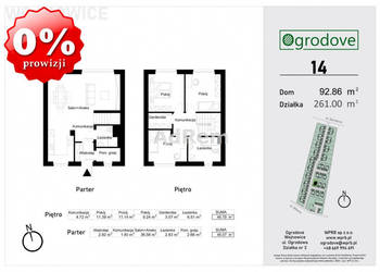 Dom wolnostojący Wojnowice Ogrodowa 92.86m2