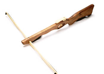 Duża Malowana Drewniana Kusza | Drewno | Kusznik Średniowieczny