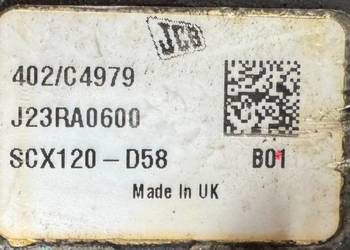 JCB 402/C4979 (SCX120-D58) Rozdzielacz hydrauliczny do JCB 526-56