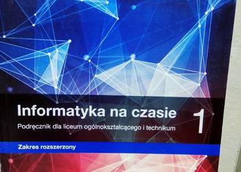 Informatyka na czasie podręcznik rozszerzenie