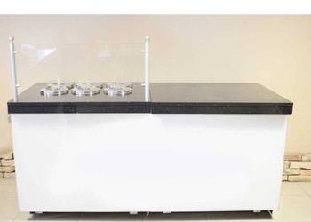 Konserwator do lodów Orion Pozzetto Salamoia 6 smaków, blat granitowy