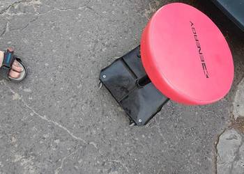 Stołek warsztatowy hydrauliczny