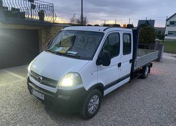 Opel Movano 7 osób Brygdówka Doka Maxi