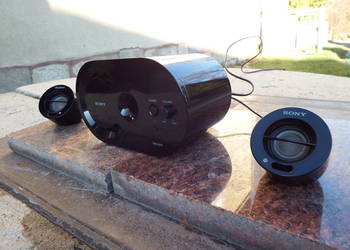 Sony SRS-D25 aktywne głośniki multimedialne. Rewewlacyjny dźwięk.