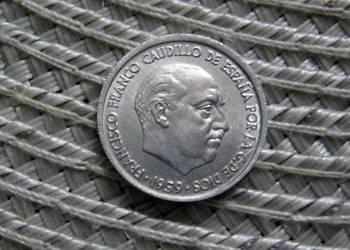 Hiszpania 10 Centimos 1959r - Gen. Franco