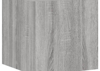 Ścienna szafka TV z LED szary dąb sonoma 305x35x30 cm WM-837228