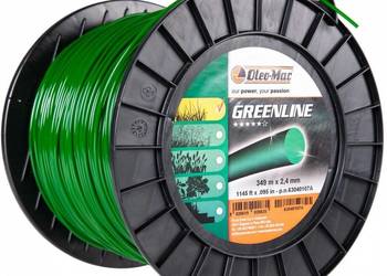 ŻYŁKA TNĄCA OLEO-MAC Green Line 2,4mm / 349 m. DO KOSY PROF…