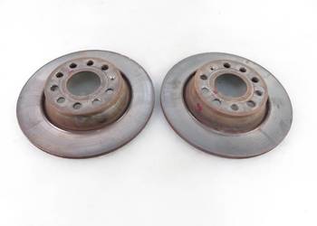 TARCZE HAMULCOWE TYŁ AUDI A3