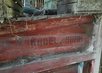 Sprzedam zabytkową młocarnię niemiecką Ködel & Böhm