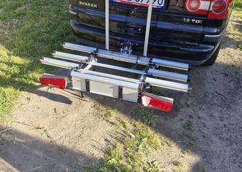 Bagażnik na hak na  3 rowery jak nowy