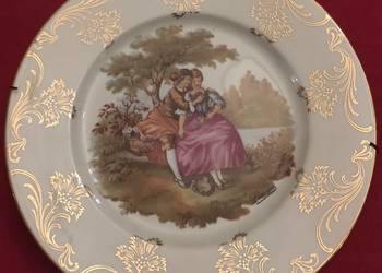 LIMOGES * FRANCE * PATERA * Romantyczne  scenki, charakte