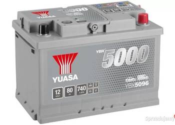 Akumulator 12V 80Ah 740A YUASA Silver Akumulator 12V 80Ah 740A YUASA Silver