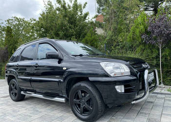 Kia Sportage zadbana czarna z podstopnicami !!! II (2004-2010)