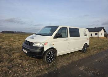 Vw transporter long  t5 2.5tdi zabudowa kamper