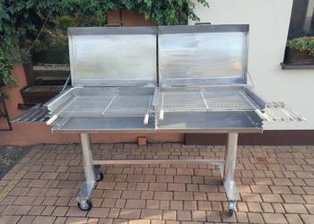 Gastronomiczny grill cateringowy!! nierdzewny!6 mm