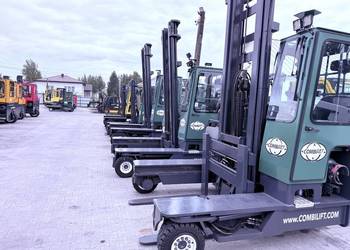 wózek widłowy Combilift C2500 CB wielokierunkowy boczny załadunek transport