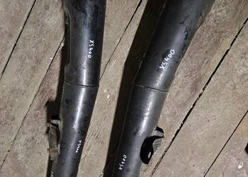 Yamaha XS 400 wydech rury wydechowe tłumik tłumiki XS400 wydechy końcówki