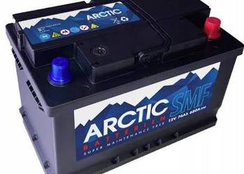 Akumulator samochodowy Arctic 12V 74Ah 680A Radomsko ul.Krakowska 17