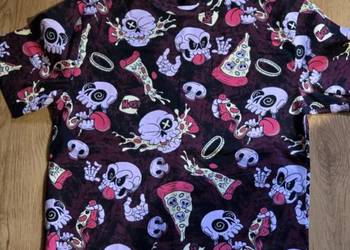 Unikalna mroczna koszulka Cropp size M
