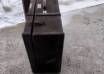 Walizka kufer skrzynia antyk.