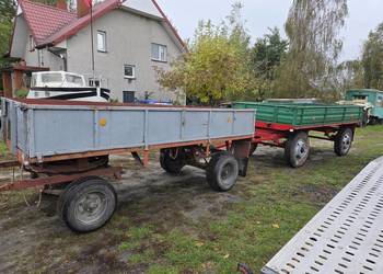 Przyczepa rolnicza kaczka niska 3,5t.