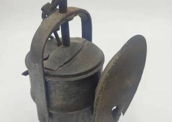 Lampa karbidowa górnicza, lata 20/30