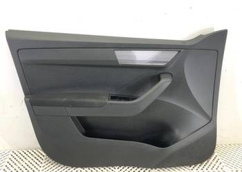 BOCZEK DRZWI LEWY PRZÓD SKODA FABIA III 6V1867013K Hatchback TAPICERKA