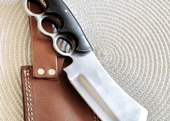 Nóż, Tasak 5/Stal ATS34/Róg