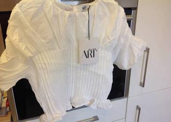 Crop Top Bluzka Biała damska NAKD r S/M nowy